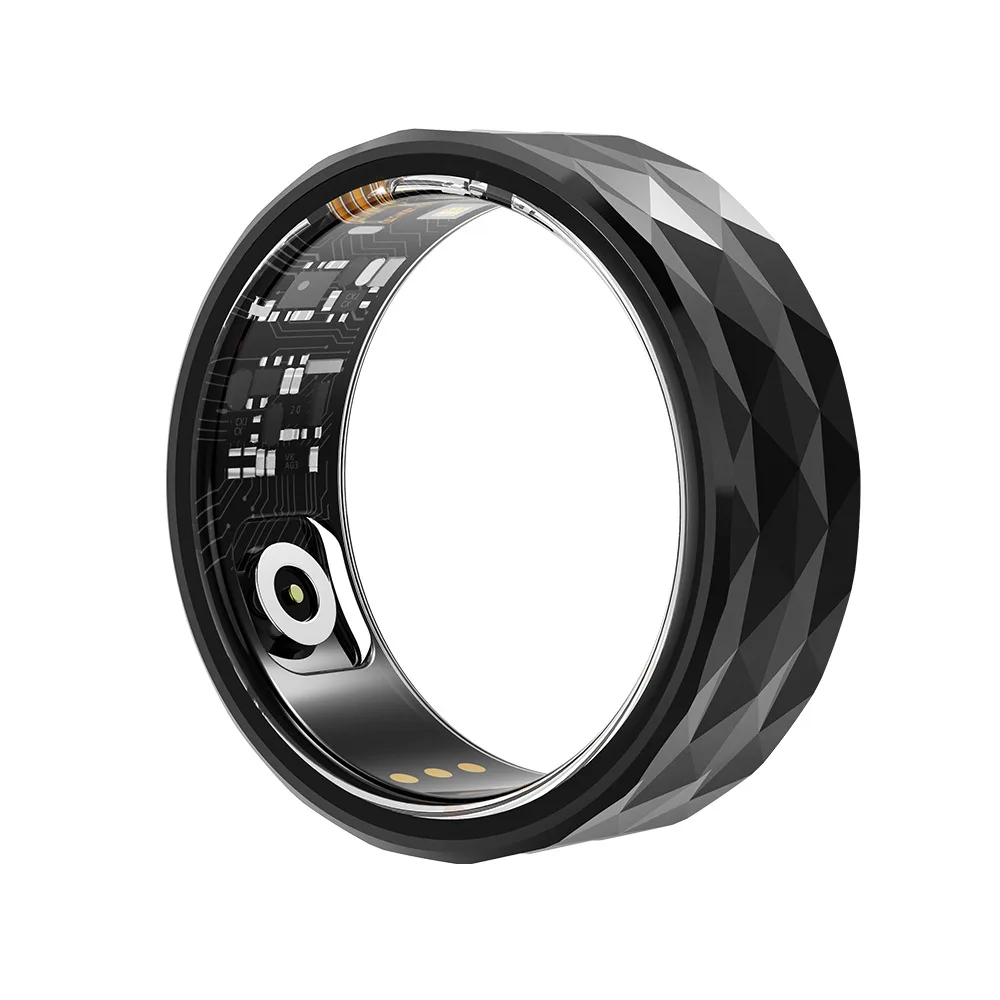 Slimme Sieraden Intelligente Ring Voor Mannen En Vrouwen Bloed Zuurstof Hartslag Gezondheid Monitorin Waterdichte Bluetooth Smart Ring Cadeau