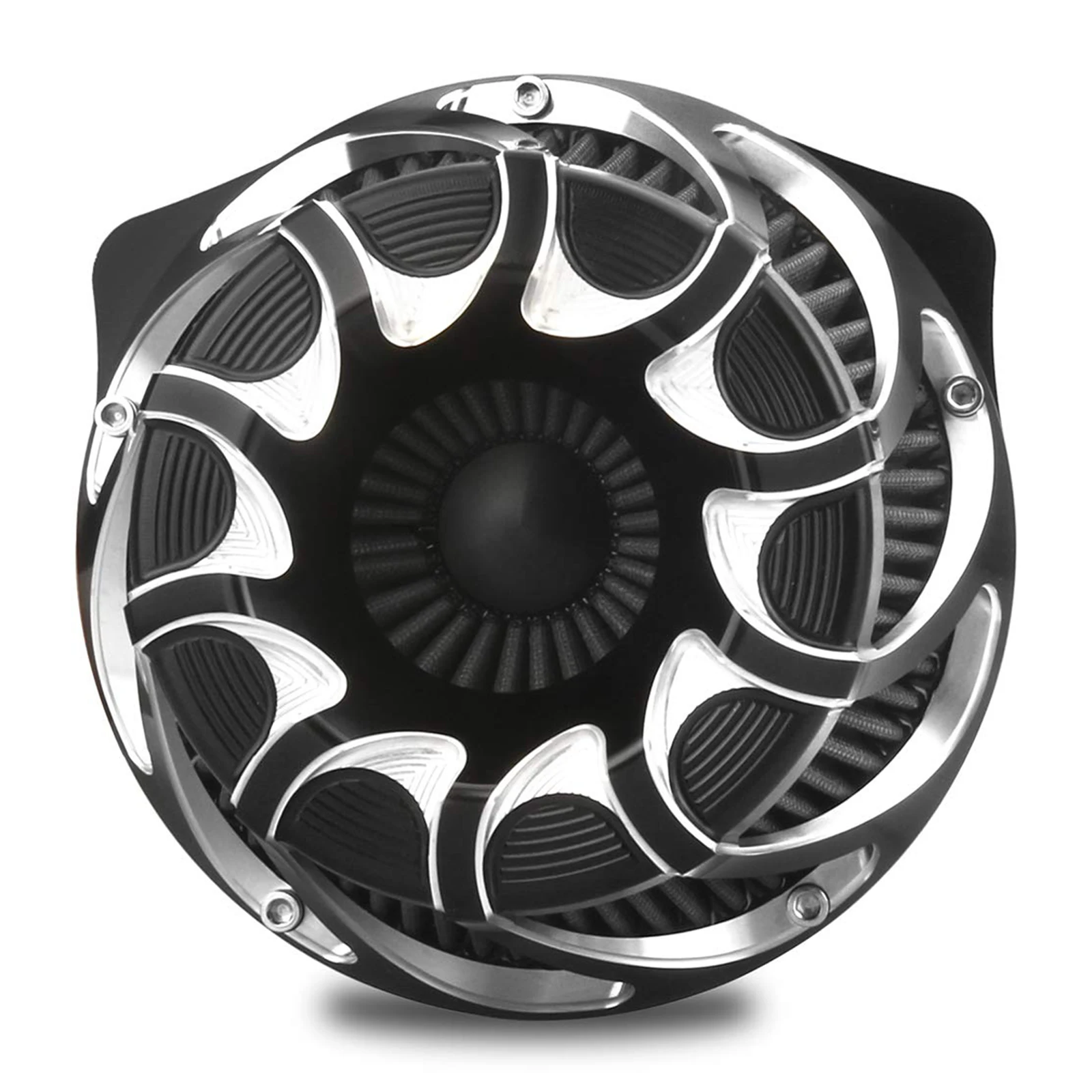 CNC Cut AIR Cleaner intake system kits for harley IRON 883 XL 883 1200 sportster 48 72 1991-2023