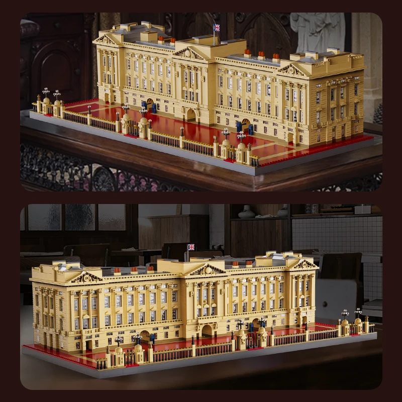 Buckingham Palace House Modular Buildings Blocks British London City Architecture Brick Model Kit Toy Adults Kid Gift 5604PCS