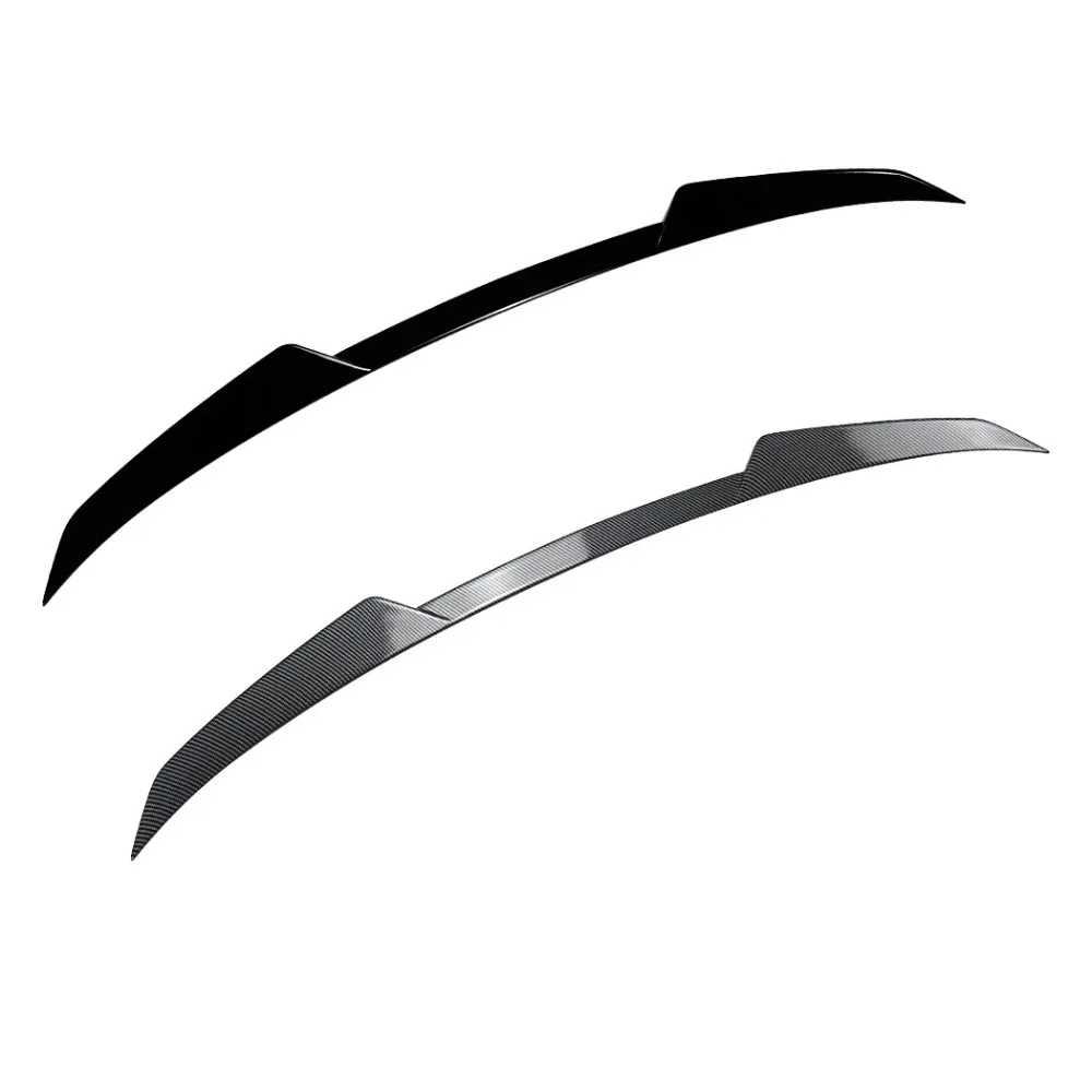 Car Spoiler Wing Lips for Audi A6 C8 Avant Allroad Wagon 2019-2024 Rear Roof Trunk Diffuser Tail Fin Auto Accessories Tuning