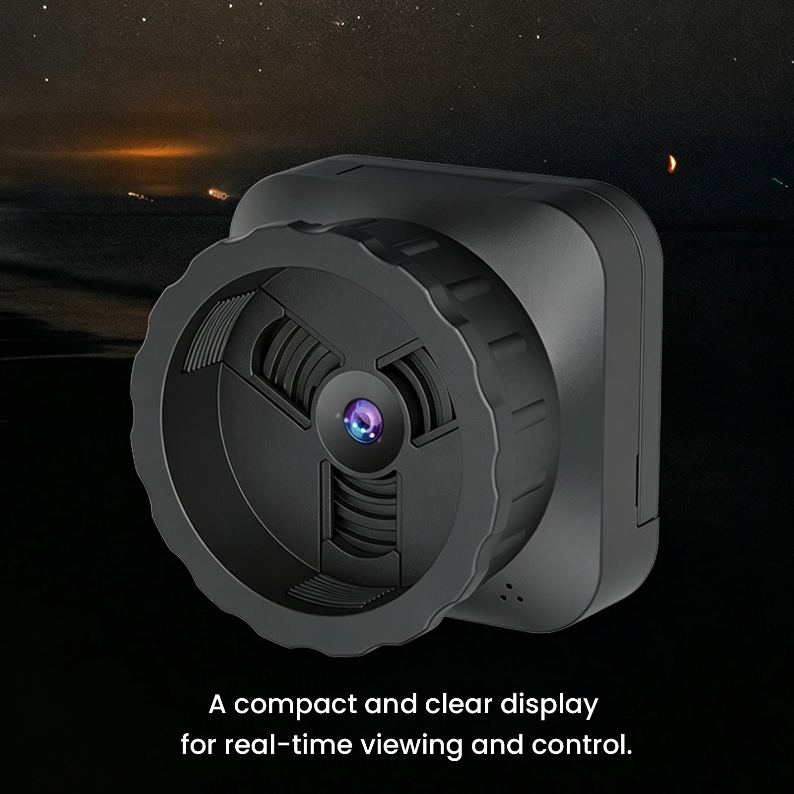 

64MP 4K HD 2.4G WIFI 23-60mm Telescope Camera Eyepiece with Flip Screen, X16 Zoom for Astrophotography Enthusiast Bird Watching