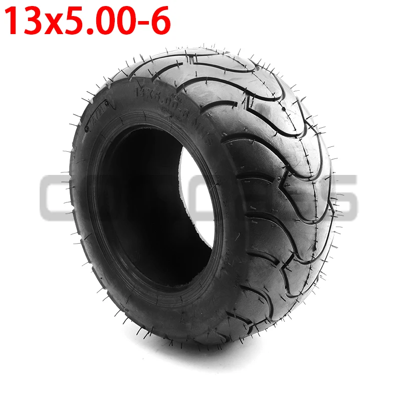 

Electric Scooter Accessories Universal 13x5.00-6 Tubeless Tire Vacuum Tire Suitable for Folding Bicycle Scooter Mini Kart