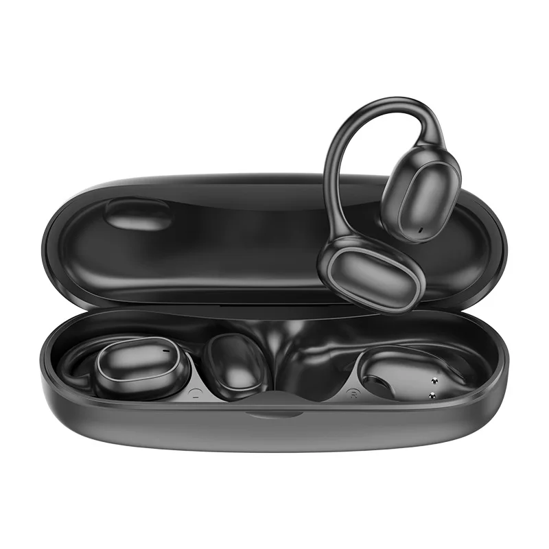 

True Wireless Bluetooth Headset Air Conduction Business Hanging Ear Sports Noise Cancelling Headset 5.3