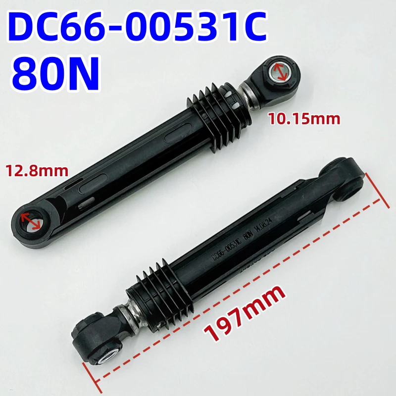 

Suitable for Samsung Washing Machine Shock Absorber DC66-00531C Shock Absorber Rod Buffer Support 80N 2PC