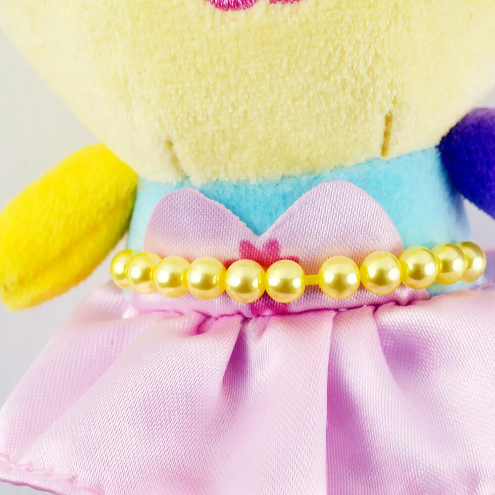 Japonais Sanrio Usahana Rainbow Park peluche poupée dessin animé créatif sac à dos pendentif douce fille porte-clés en peluche jouet cadeau d'anniversaire