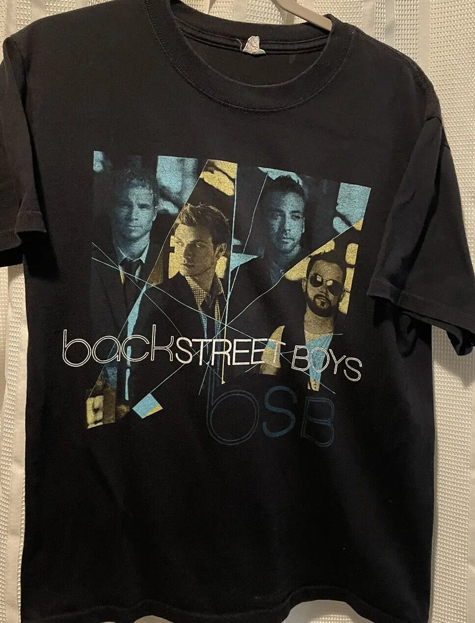 

Backstreet BoysUnbreakable Tour 2008 T Shirt Tee Black Anvil Medium