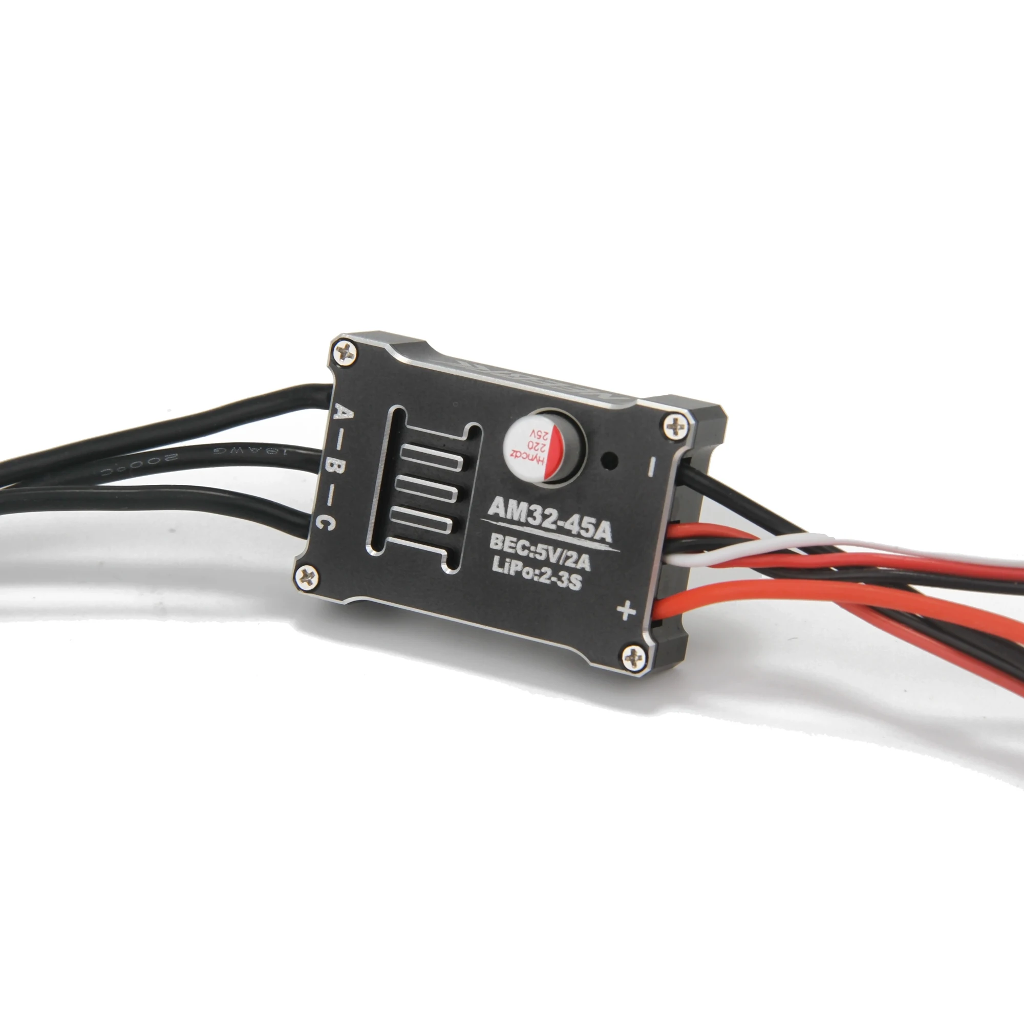 NEEBRC métal 45A étanche sans brosse ESC coque métallique 2-3S pour 1/12 1/18 RC voiture MN82 MN99S MN168 MN78 2322 pièces de mise à niveau du moteur