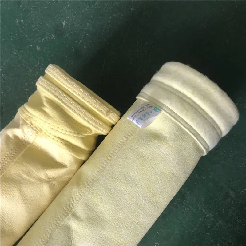 Dust Collector Filter Bags Polyester Needle-punched Felt High Temperature Filter Bags Industrial Spare Parts
