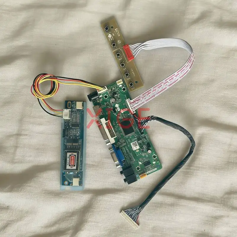 

Drive Board Fit LM171WX3-TLC1 HSD170MGW1-A00 HSD170MGW1-B00 LM171WX3-TLA1 30 Pins LVDS 1440x900 2-CCFL 1440*900 VGA DVI HDMI Kit