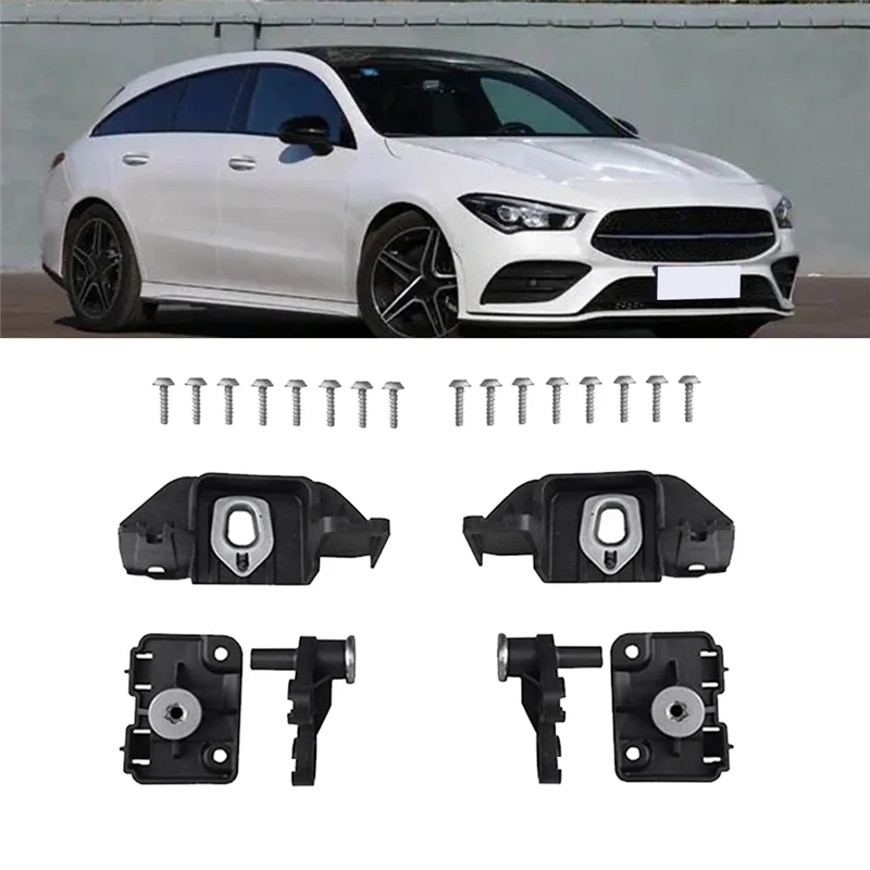 1 pasang kit dudukan braket perbaikan lampu depan Kits Kits untuk Mercedes Benz A CLA Kelas W177 W118 2018-2022