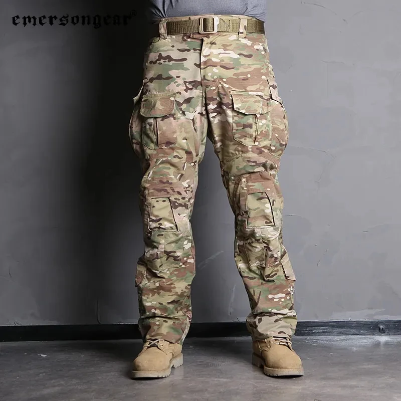 Emersongear G3 Pantaloni tattici Pantaloni mimetici Caccia Multicam Pantaloni cargo da uomo genuini da tiro