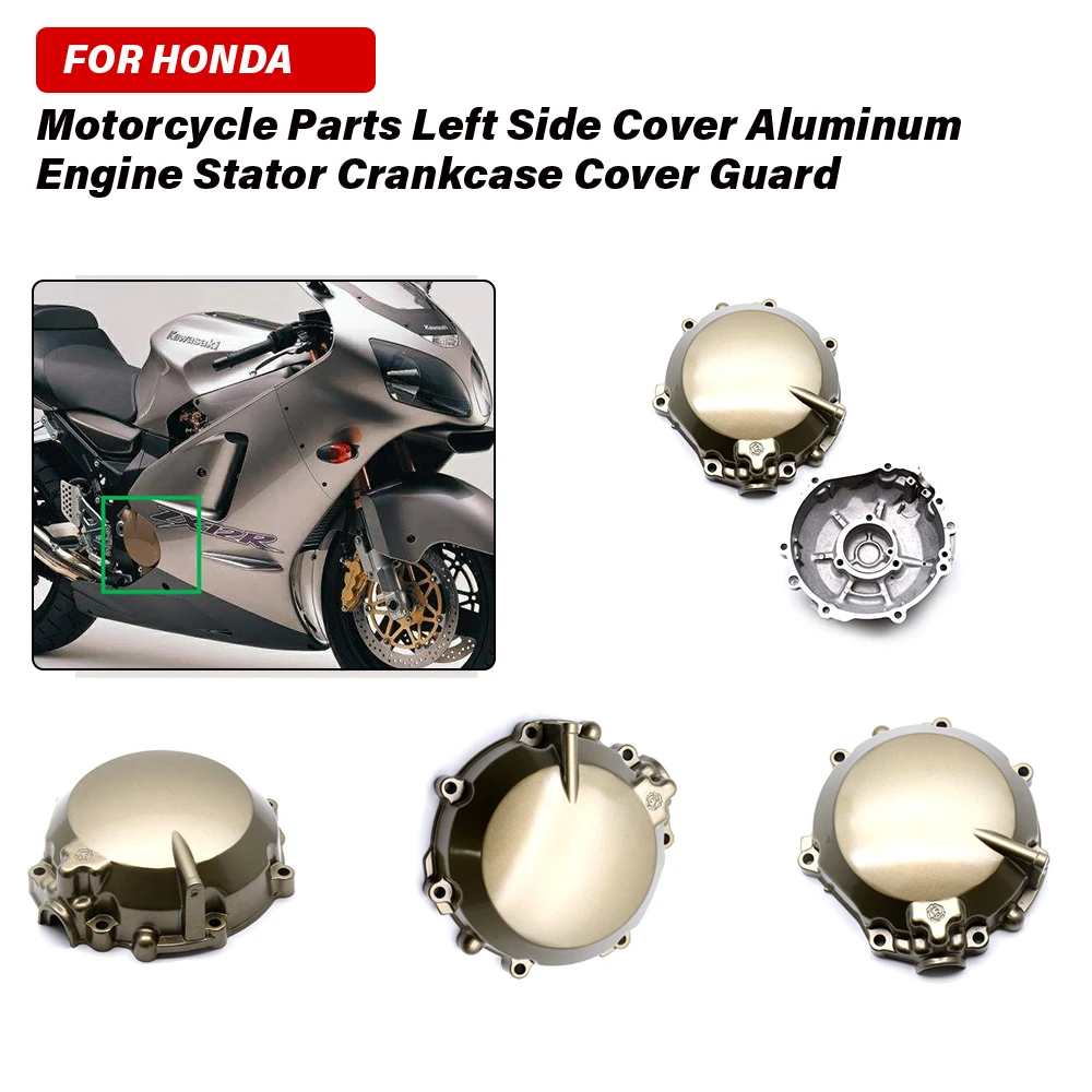 

New For Kawasaki ZX12R ZX-12R 2000-2001 Motorcycle Left Crank Case Cover Engine Stator Crankcase Gasket