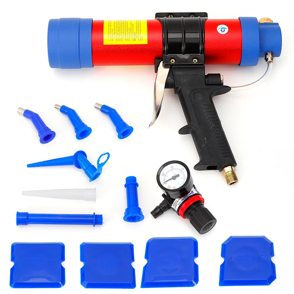 ปืนยิงกาวซิลิโคนแบบลม 310 มล.  - Caulking Gun Dispensing บทวิจารณ์และราคา