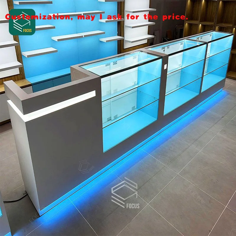 

custom.Custom Display Shelves Glass Display Cigar Counter Showcase Glass Displays Smoke Shop