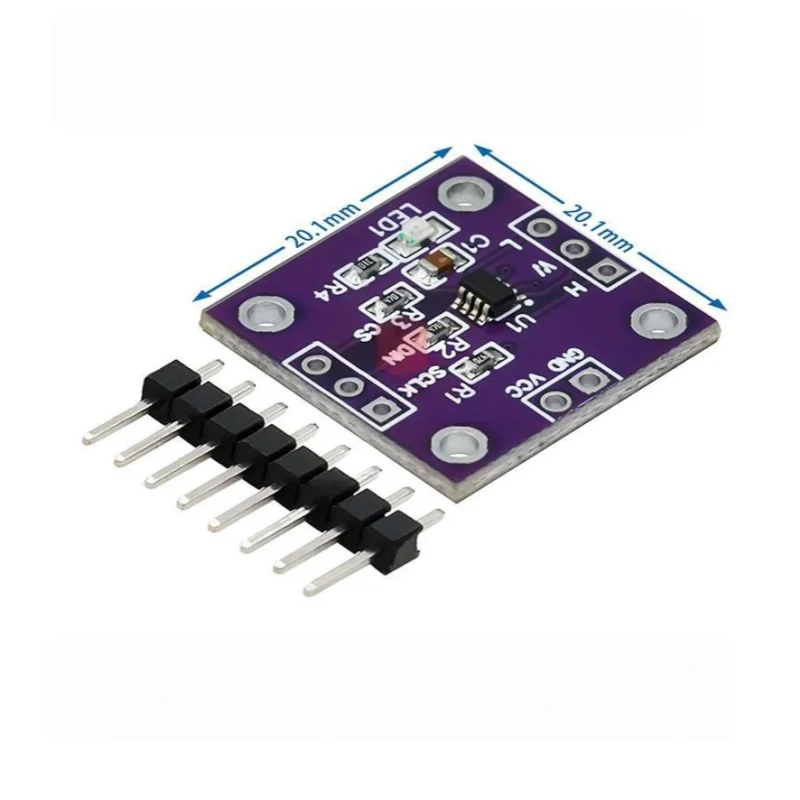 TPL0501 digital potentiometer module, 100K adjustable, SPI interface, for adjusting bridge balance sensor, superior to X9C104