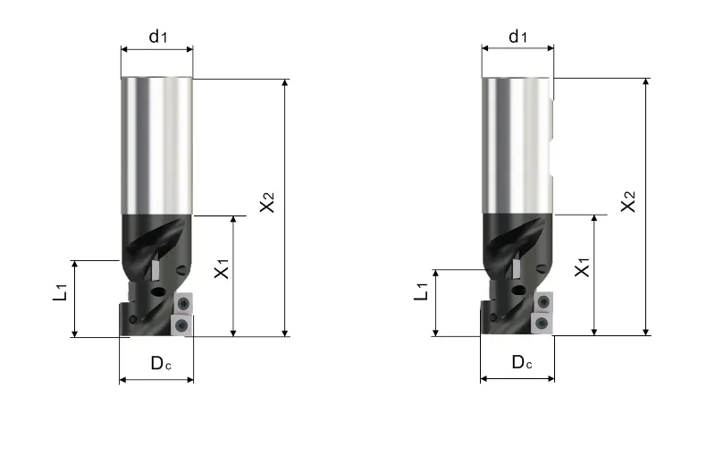 Indexable Endmill Bola Cortadora De Pelo Babyliss Pro Cortador Tipo T Carbide Cnc Indexabale Spiral End Mill Milling Cutter