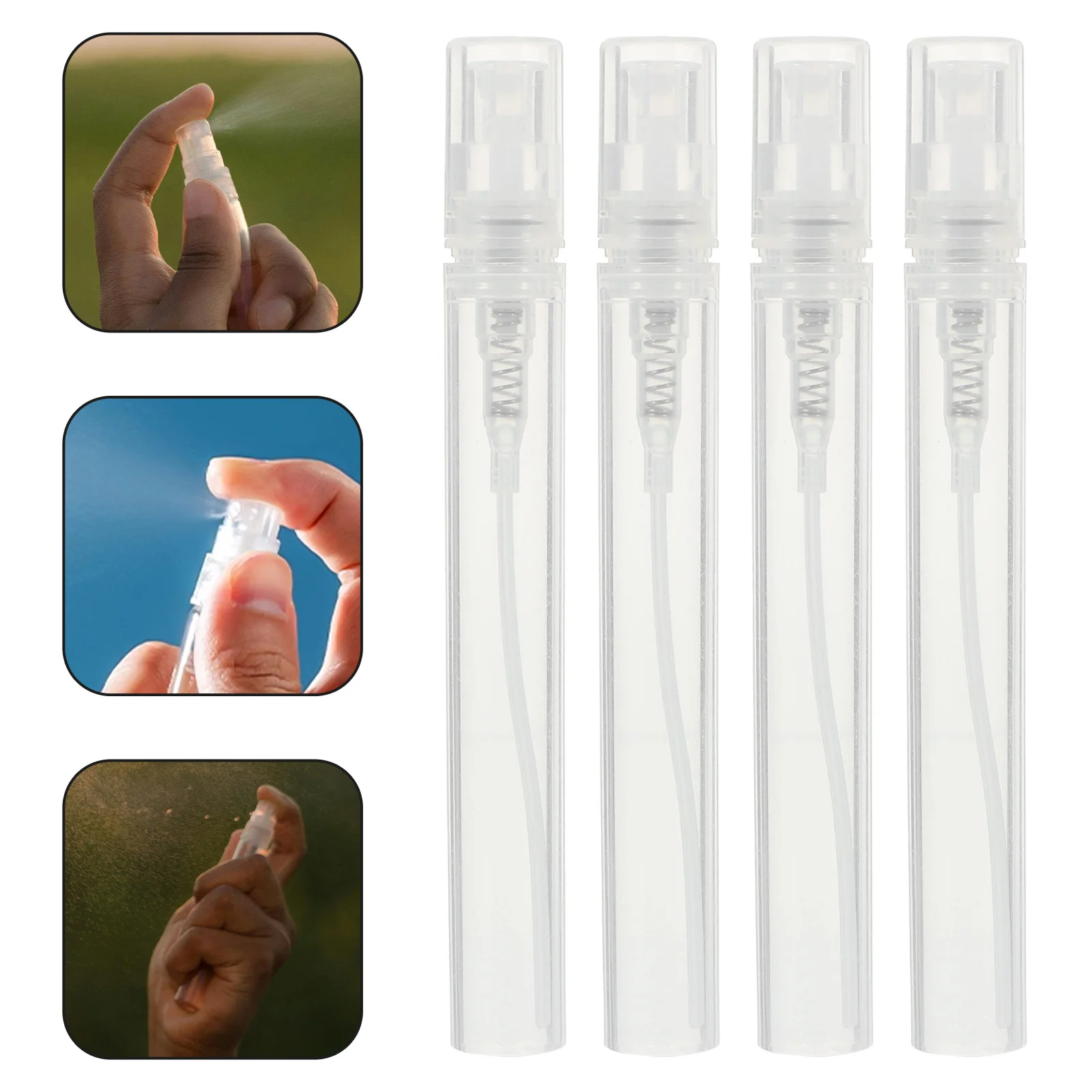 

15Pcs Spray Bottles Small Refillable Perfume Containers Travel Portable Bottles for Gym Body Spray Sample