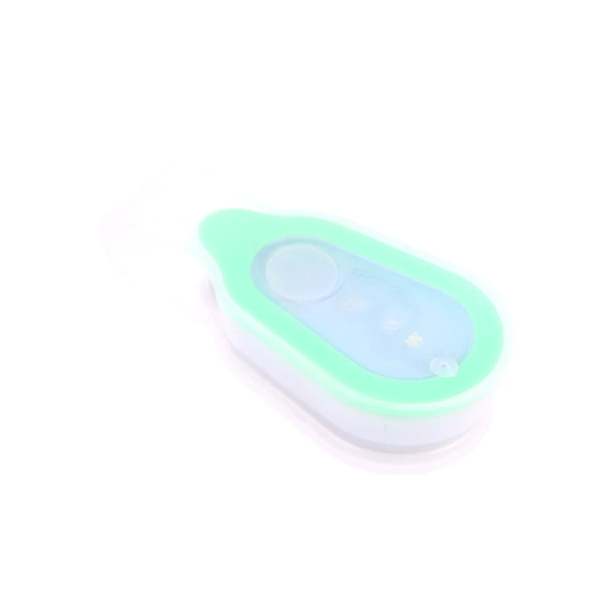 

LED Silicone Clip Light Green Outdoor Sports Backpack Collar Night Running Pocket Work Light Replacement Included