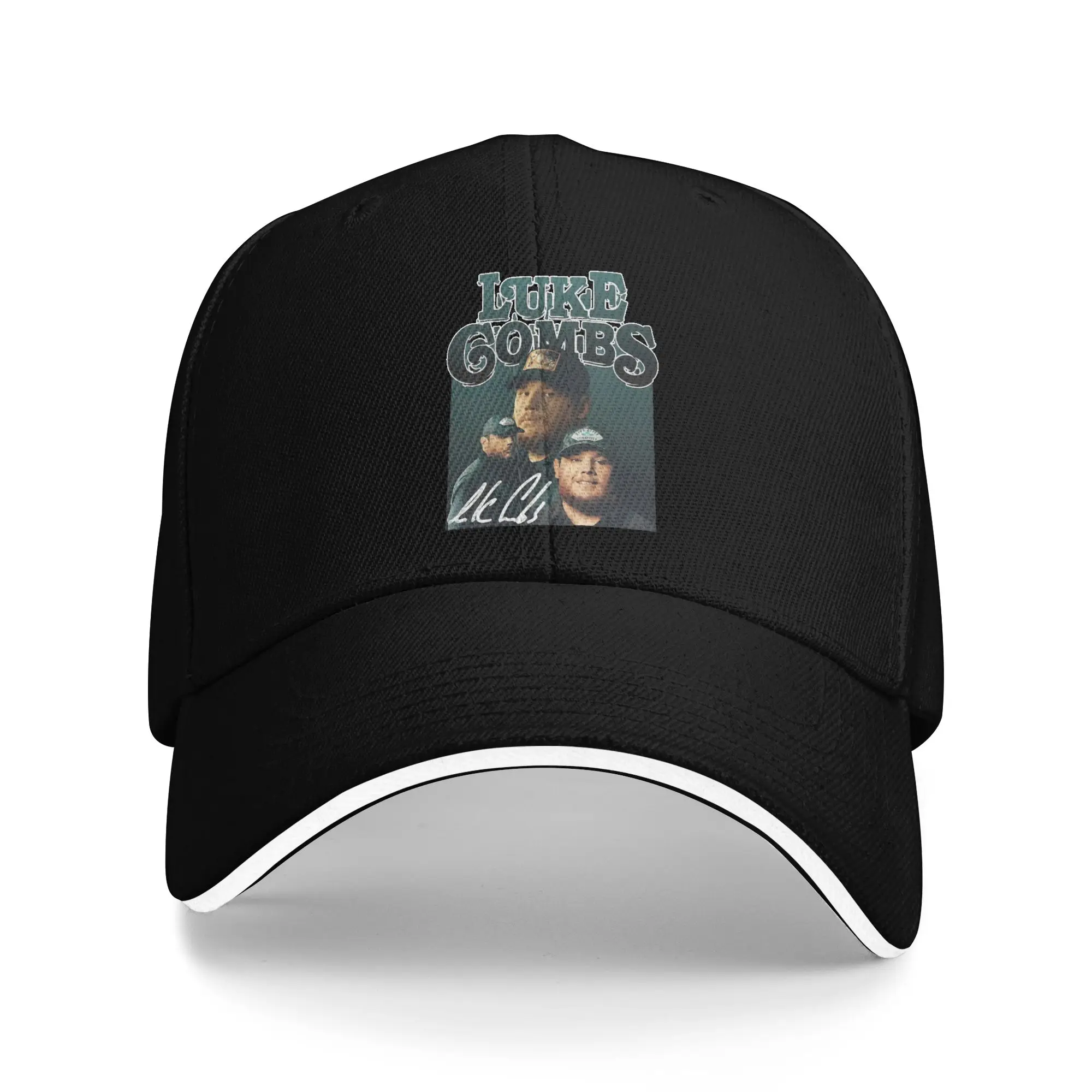Luke Combs My Kinda Saturday Night Tour Casual Baseball Cap Outdoor Sport Hats Summer Sun Visor Men Adult Fitted Snapback Cap