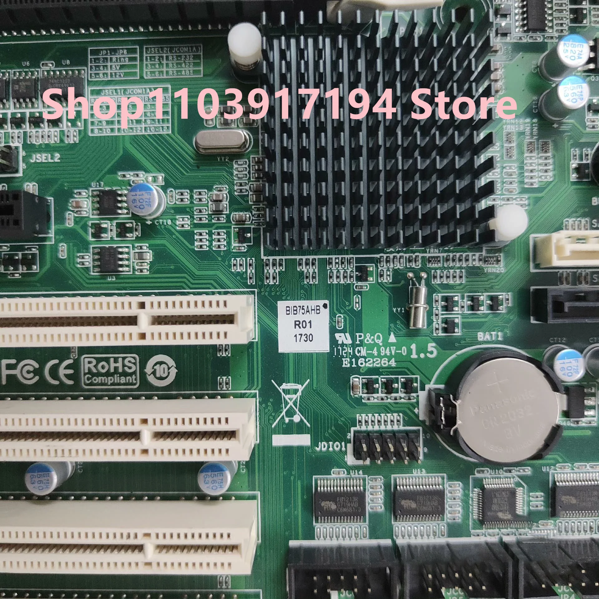 FOR Axiomtek BIB75AHB-01 Industrial control computer motherboard