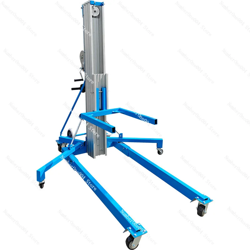 Manual Hydraulic Lifting Platform Small Lifting Freight Elevator Warehouse Lift Lightweight Labor-saving Hand Lift