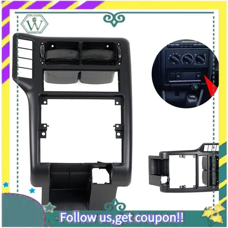 Upgraded 6N1858071A Inner Center Console Dash AC Air Vent Grille For VW POLO 6N 1994-97 Caddy 1998-2002 Vento 1995-99 6N1858069A