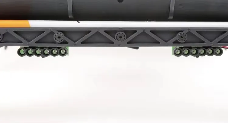 Support de lampe entièrement métallique, usinage de précision CNC, ensemble de lampes télécommandées pour ROFUN KM HPI BAJA 5T 5SC