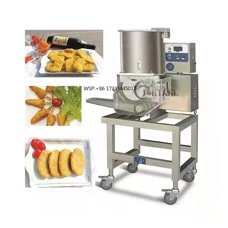Hot Selling Hamburger Burger Meat Patty Chicken Nugget Forming Machine Meat Pie Make Machine Automatic