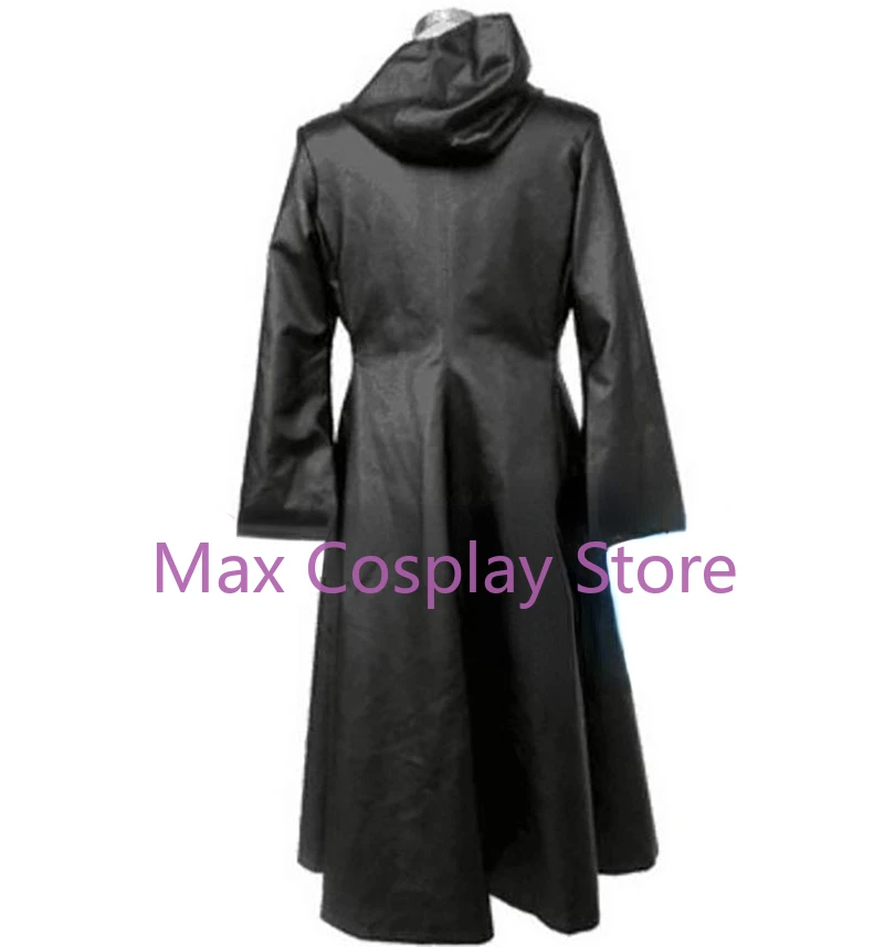 Max anime jogo cosplay traje organização xiii escritório trench coat feito sob encomenda para trajes de carnaval de halloween tamanho personalizado