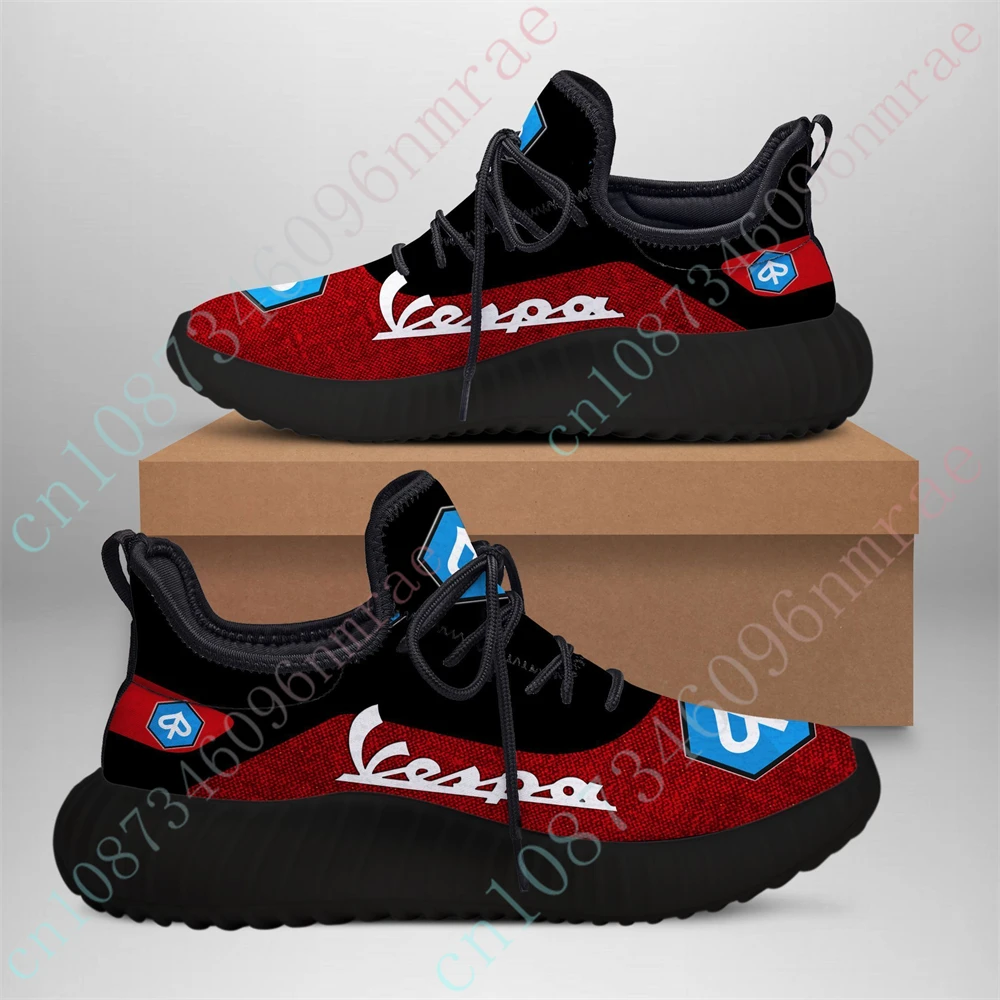 Vespa Sports Shoes For Men Casual Running Shoes Big Size Men\'s Sneakers Unisex Tennis Lightweight Male Sneakers Custom Logo