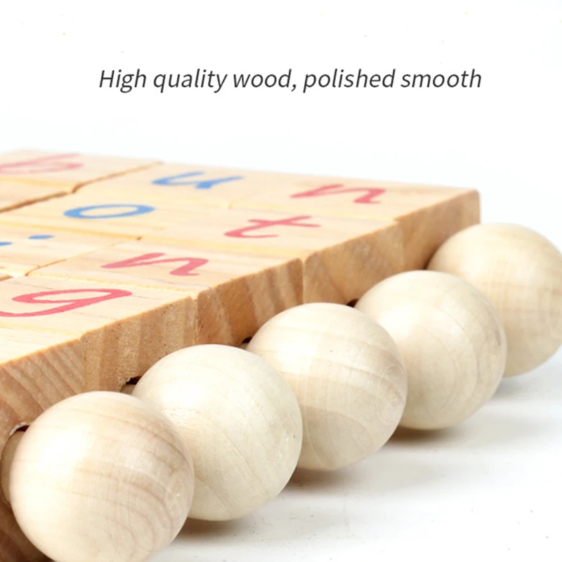 

Деревянные фонетические блоки для чтения с алфавитом Монтессори, процесс производства львов для мальчиков и девочек дошкольного возраста