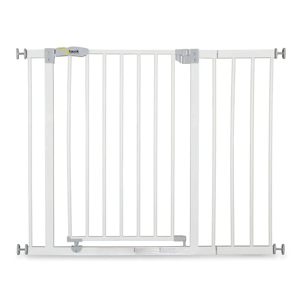 

Open N Stop Pressure Fit Baby & Pet Safety Gate w/ 8" Extension, Accommodates 27.8 to 29.75" Wide Home Doorway, Stairway, or Hal