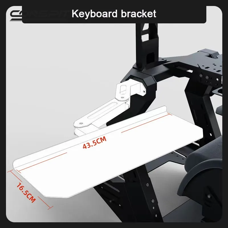 Conspit GT-Lite Keyboard Tray SIM Racing Accessory Suitable for Conspit GT-Lite Simulation Seat