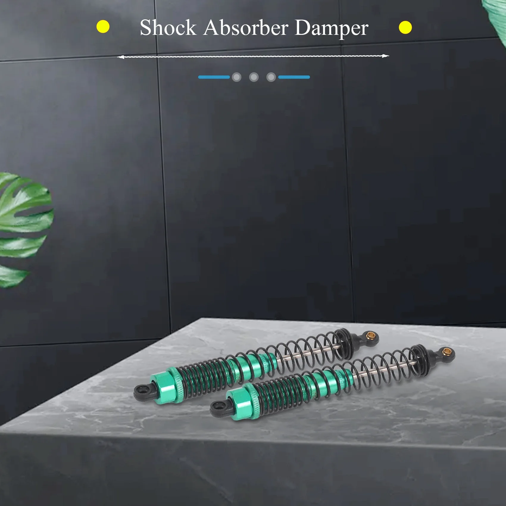 A04F-Schokdemper Demper 130Mm Olie Verstelbare Voor RC Auto 1/10 Crawler Truck HPI HSP Traxxas Losi Axiale Tamiya Redcat