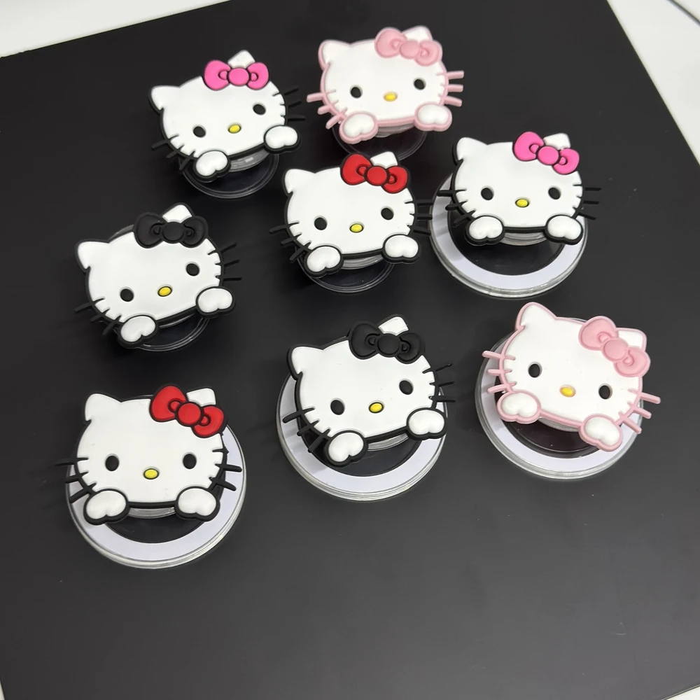 Sanrio Hello Kitty Grip Tok Anello da dito Supporto per telefono Supporto per iPhone Samsung Xiaomi Supporto per cellulare Griptok Staffa pieghevole