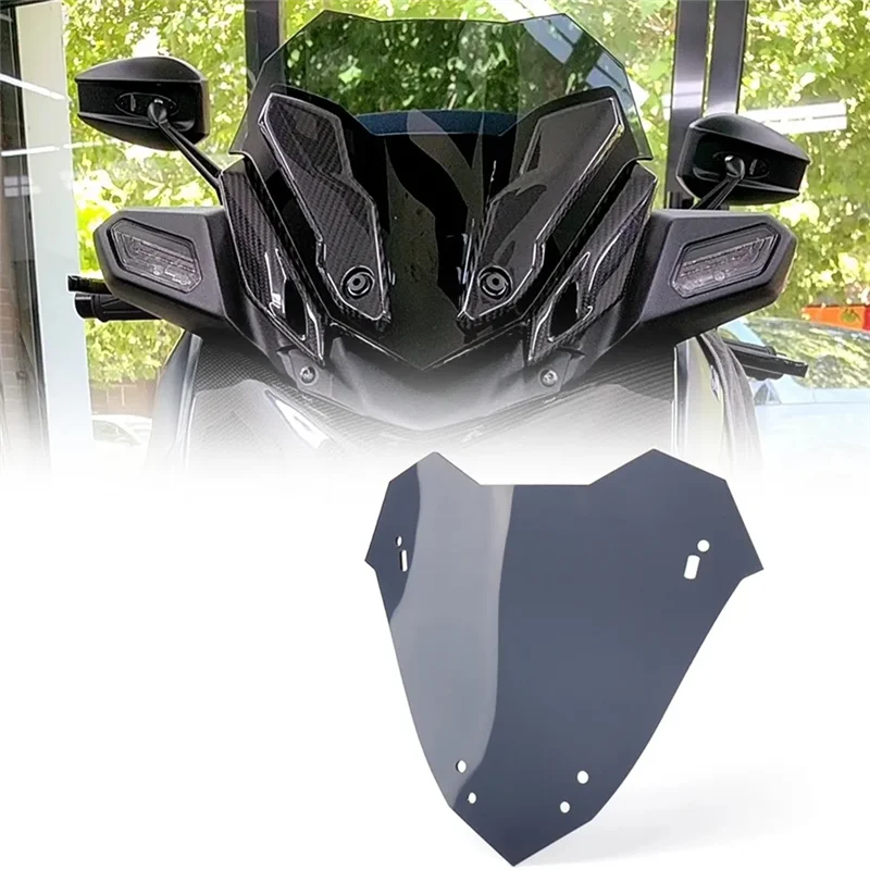 Motorcycle Screen Windshield Fairing Windscreen Baffle Wind Deflectors for XMAX300 X-MAX300 X-MAX 300 2023