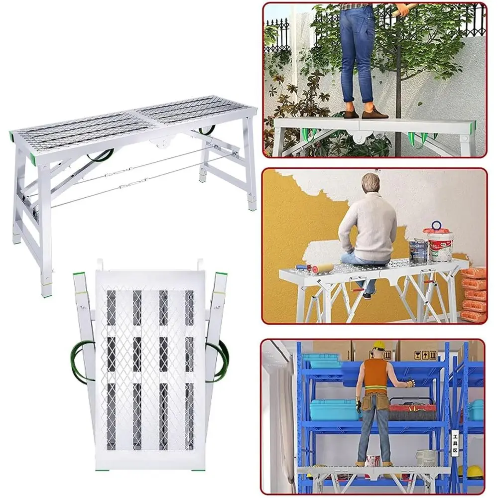 Adjustable Height Portable Multi-Purpose Scolding Work Platform with 400kg Capacity