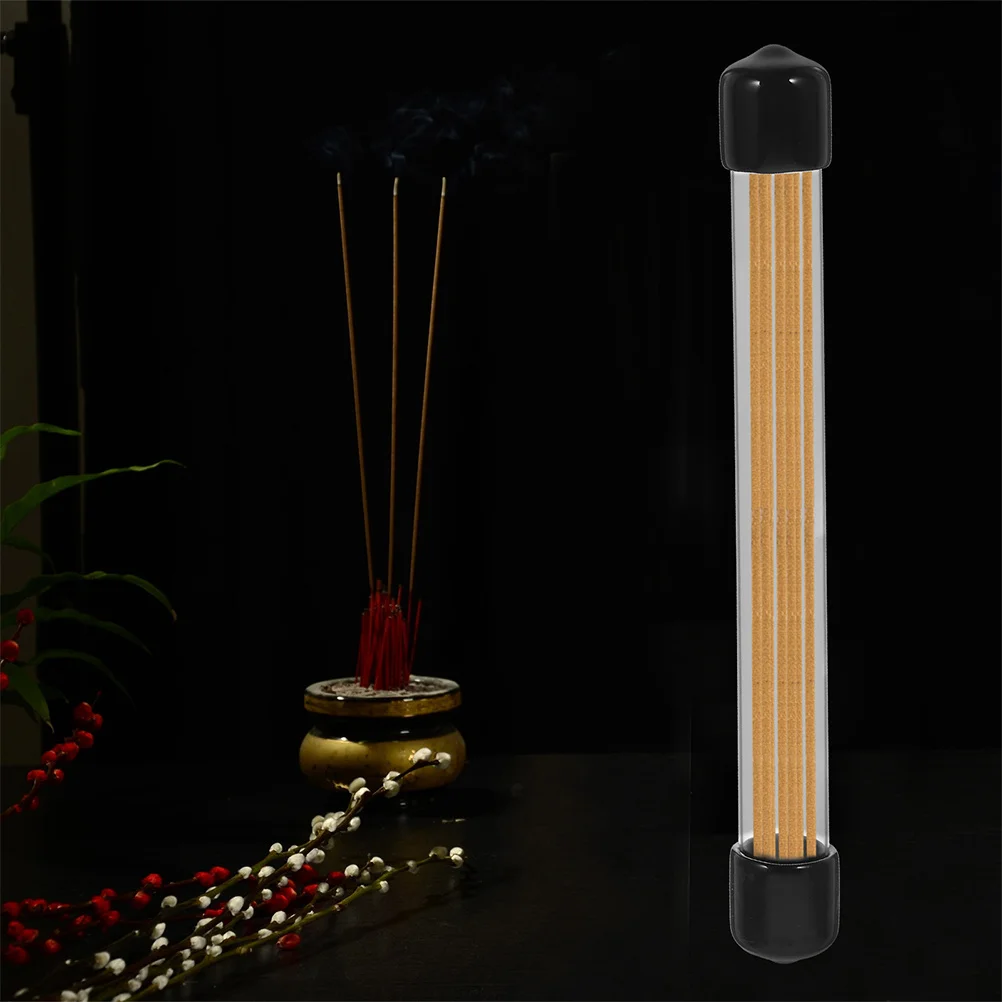 

MAGICLULU 12pcs Clear Plastic Storage Tubes Transparent Round for Beads Lab Portable Test with Lids Easy Observation