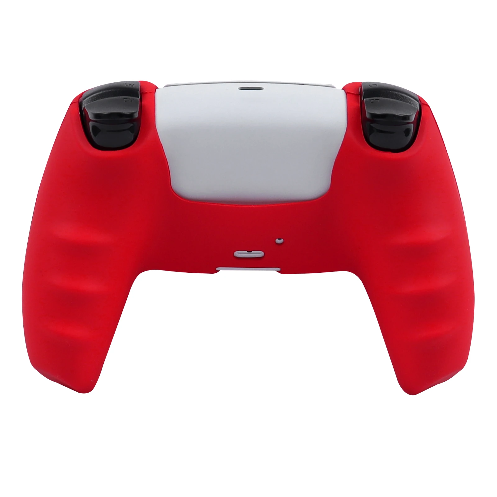 غطاء حماية من السيليكون لجهاز تحكم بلاي ستيشن 5 ملحقات ألعاب لوحة الألعاب لجهاز التحكم PS5 مع أغطية عصا التحكم