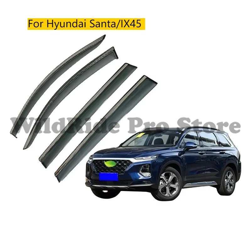 

Auto Parts Car Deflector Rain Guard Door Visors Window Visor for Hyundai Santa/IX45