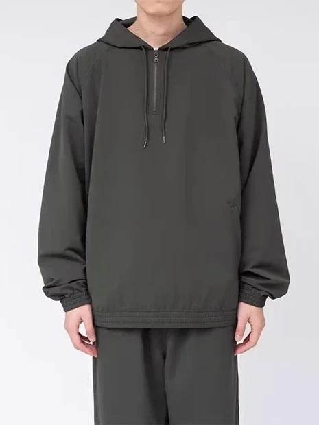 

NANAMICA ALPHADRY Hoodie Optoelectronics Half Zip Hooded Sweater