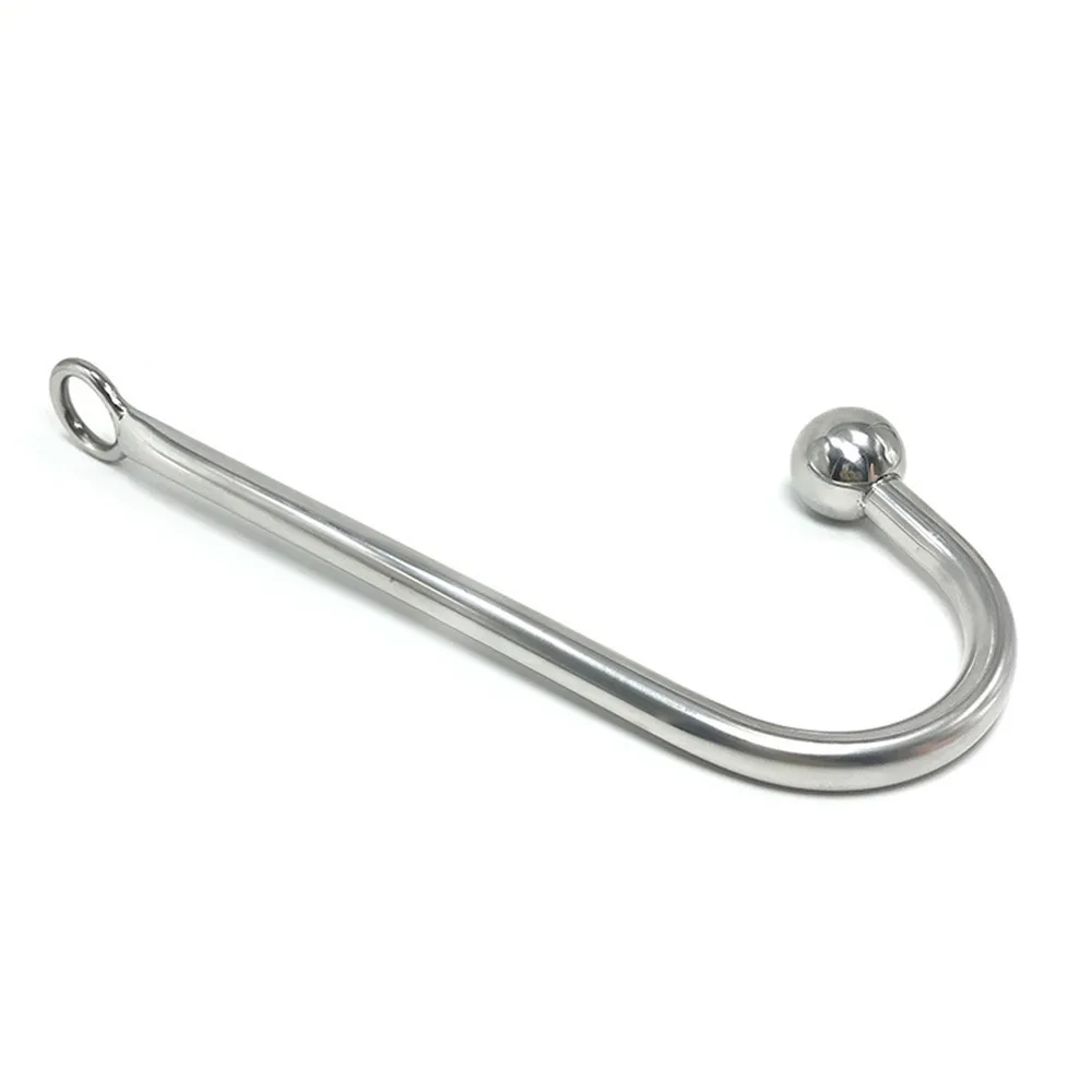 Stainless Steel Anal Hook Gay Masturbator Round Head Anal Hook Man Sex Toy Adult Sexual Stainless Product