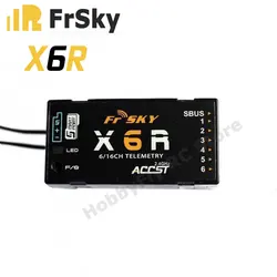 FrSky X6R 2.4G 16CH SBUS RC ricevitore PCB Antenna Smart Port Data Return per Open TX Taranis X9D Jumper T16 T18 RC Drone