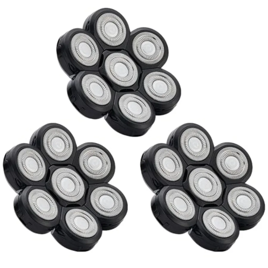 

7 Head Shaver Replacement Heads Head shavers for many brands bald men replacement blades Shaver Blade Heads Replacement for Ele