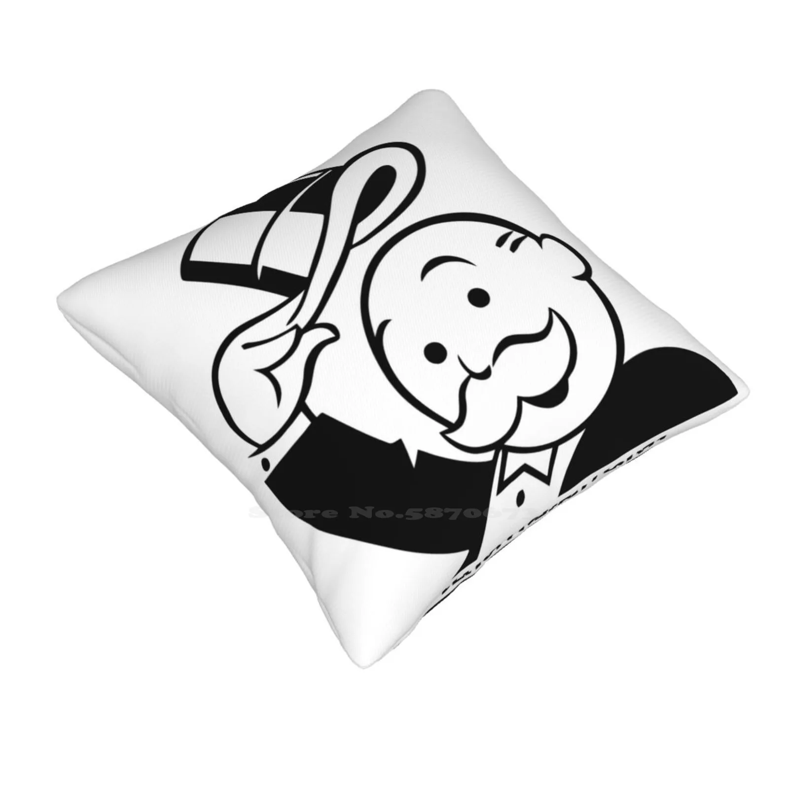 Mr Soft Comfortable Pillowcase Rich Uncle Pennybags Mr Games Dollar Stuff Money Man Board Game Make Money Since 1935 Man