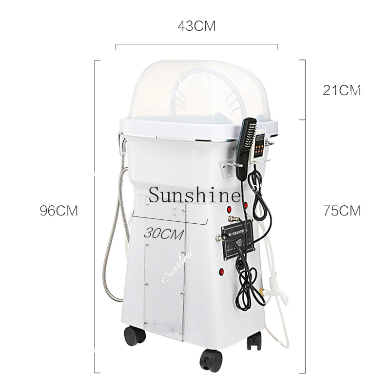Head treatment basin atomization fumigation photon care water circulation hair salon special constant temperature heating  FT