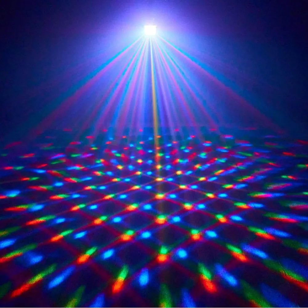 

RGB LED Party Lights Sound Activated Disco Ball Stage Lamp with Strobe Effect USB Powered Color Changing Night Light for KTV Bar