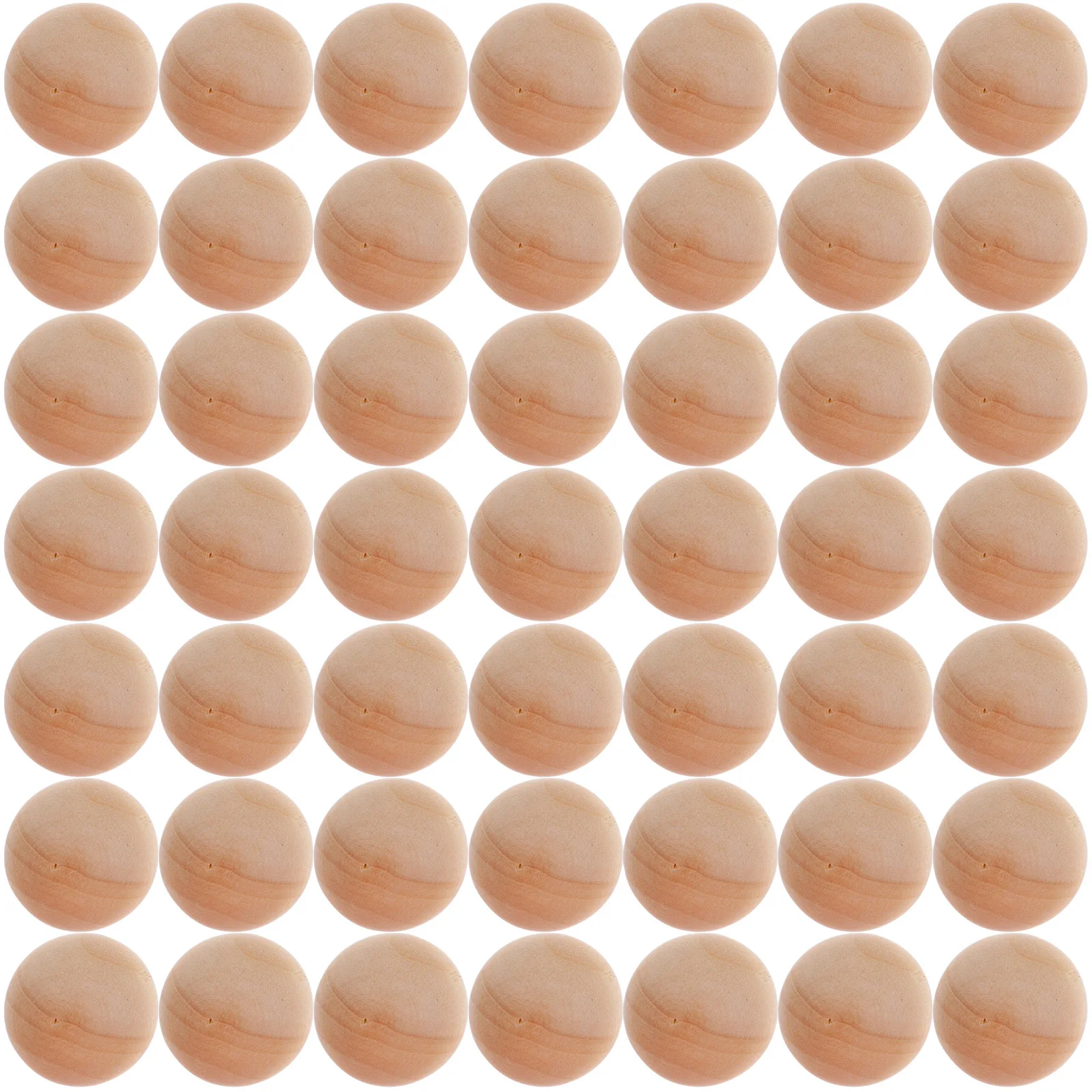 

100Pcs Round Wooden Beads Unfinished Wood Balls DIY Craft Supplies Small Solid Wood Balls for Crafts Wooden Ball
