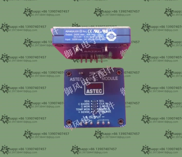 Módulo de potencia reductor ASTEC DC-DC AIH40A300N DC 300V a 5V 200W 40A, no nuevo