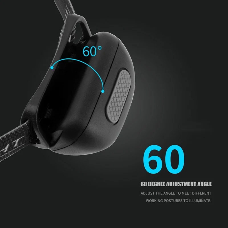 Led Koplamp Rode & Witte Kleur Fiets Running Light Cob Mini Ingebouwde Batterij Oplaadbare Koplamp Hoofd Zaklamp Fakkel Lamp